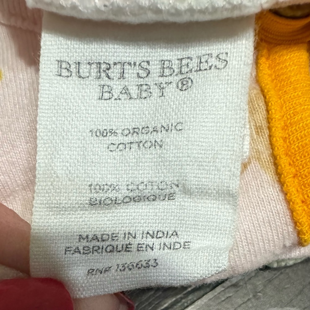 BABY/Toddler BURT’S BEES BABY ROMPER - Picture 7 of 9